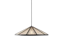 Globen Lighting Akira Taklampa Svart/Natur 70