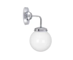 Globen Lighting Alley Vägglampa Krom/Vit