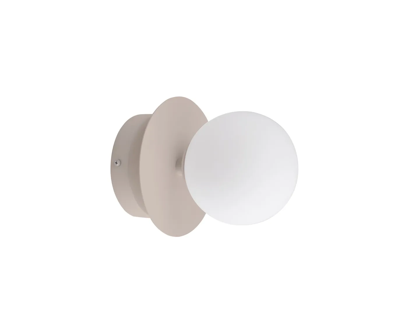 Globen Lighting Art Deco Vägglampa/Plafond Mud/Vit Ø16