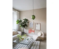 Globen Lighting Bams Taklampa Frostad Grön Ø25