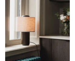 Globen Lighting Bosco Bordslampa Brunbetsad Ek 25cm