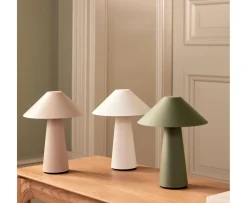 Globen Lighting Cannes Portabel Bordslampa Grön 26cm