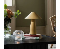 Globen Lighting Cannes Portabel Bordslampa Havregul 26cm