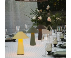 Globen Lighting Cannes Portabel Bordslampa Havregul 26cm