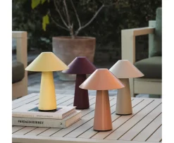 Globen Lighting Cannes Portabel Bordslampa Havregul 26cm