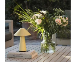 Globen Lighting Cannes Portabel Bordslampa Havregul 26cm