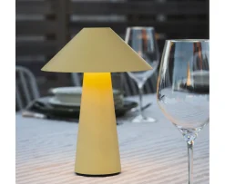 Globen Lighting Cannes Portabel Bordslampa Havregul 26cm