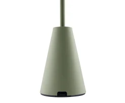 Globen Lighting Cannes Portabel Bordslampa Mossgrön 32cm