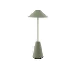 Globen Lighting Cannes Portabel Bordslampa Mossgrön 32cm