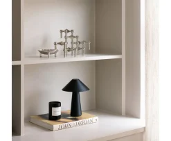 Globen Lighting Cannes Portabel Bordslampa Svart 26cm