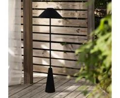 Globen Lighting Cannes Portabel Golvlampa Svart