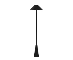 Globen Lighting Cannes Portabel Golvlampa Svart
