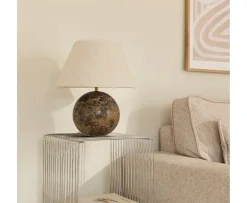 Globen Lighting Castello Bordslampa Brown 35cm