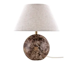 Globen Lighting Castello Bordslampa Brown 35cm
