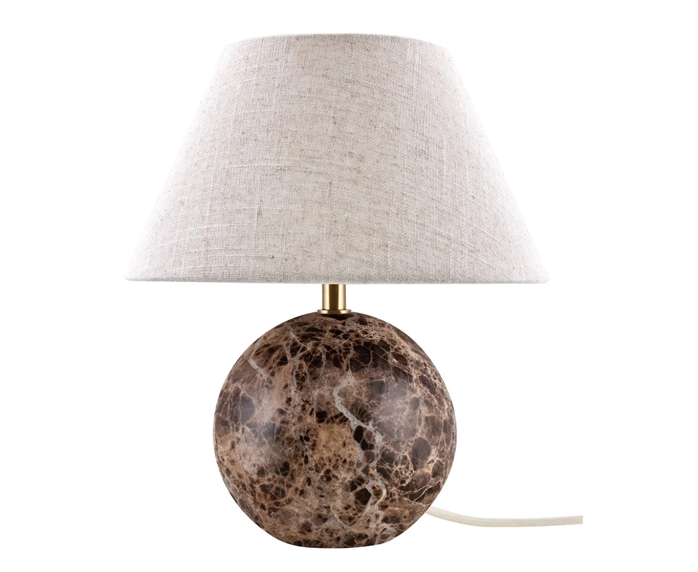 Globen Lighting Castello Bordslampa Brown 35cm