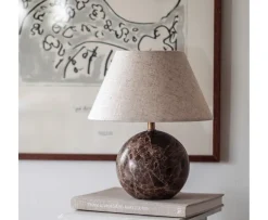 Globen Lighting Castello Bordslampa Brun 24cm
