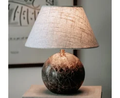 Globen Lighting Castello Bordslampa Brun 24cm