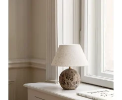 Globen Lighting Castello Bordslampa Brun 24cm