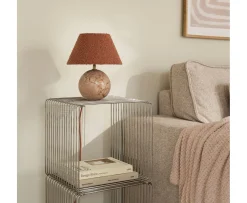 Globen Lighting Castello Bordslampa Dimrosa marmor 24cm