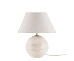Globen Lighting Castello Bordslampa Travertin 24cm