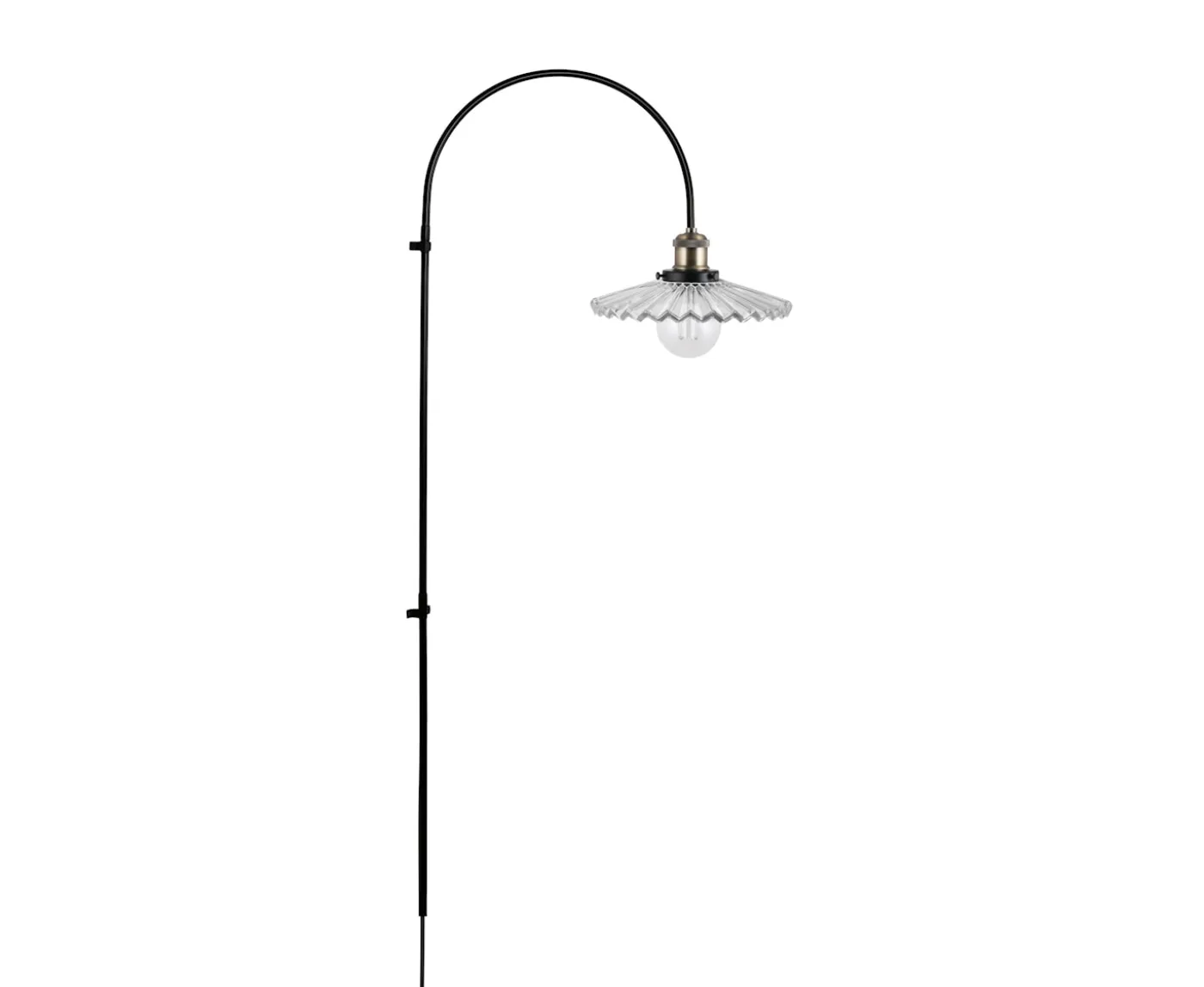 Globen Lighting Cobbler Vägglampa Klar 150cm