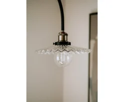 Globen Lighting Cobbler Vägglampa Klar 150cm