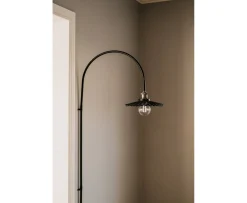 Globen Lighting Cobbler Vägglampa Rök 150cm