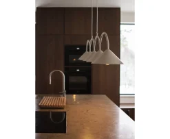 Globen Lighting Curve 5 Taklampa Beige