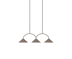 Globen Lighting Curve 3 Taklampa Mocha