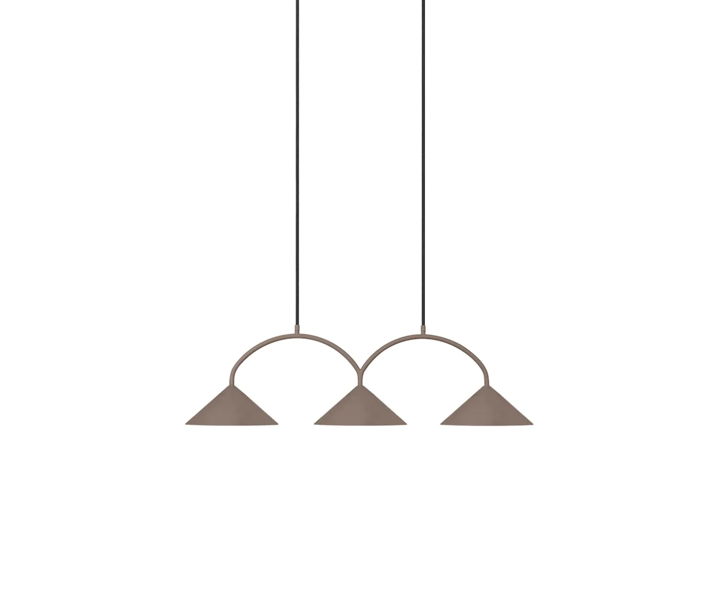 Globen Lighting Curve 3 Taklampa Mocha