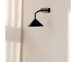 Globen Lighting Curve Vägglampa Svart