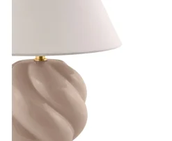 Globen Lighting Dahlia Bordslampa Beige 24cm
