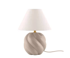 Globen Lighting Dahlia Bordslampa Beige 24cm
