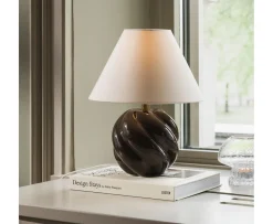 Globen Lighting Dahlia Bordslampa Mocha 24cm