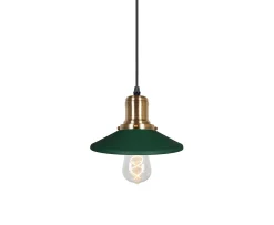Globen Lighting Disc Mini Fönsterlampa Grön Ø22