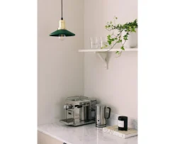 Globen Lighting Disc Mini Fönsterlampa Grön Ø22