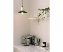Globen Lighting Disc Mini Fönsterlampa Grön Ø22