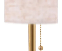 Globen Lighting Gino Golvlampa Beige travertin