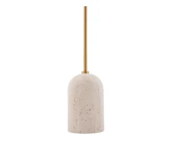 Globen Lighting Gino Golvlampa Beige travertin