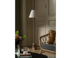 Globen Lighting Gino Golvlampa Brun marmor