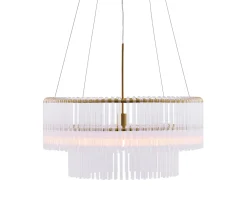 Globen Lighting Hook Taklampa Clear/Brushed Brass