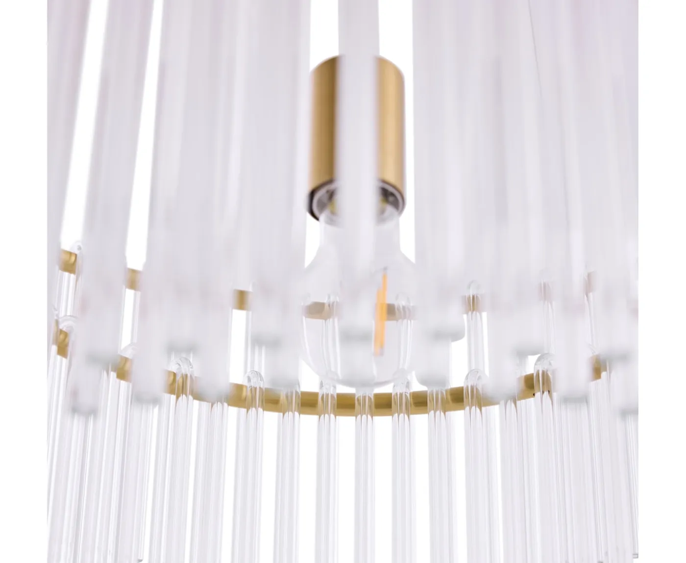 Globen Lighting Hook Taklampa Clear/Brushed Brass