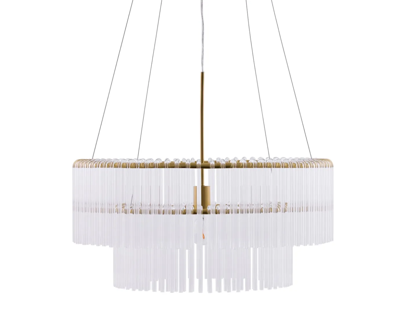 Globen Lighting Hook Taklampa Clear/Brushed Brass