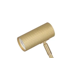 Globen Lighting Hubble Klämspot Borstad Mässing
