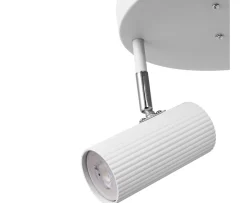 Globen Lighting Hubble 3 Rund Spotlight Vit