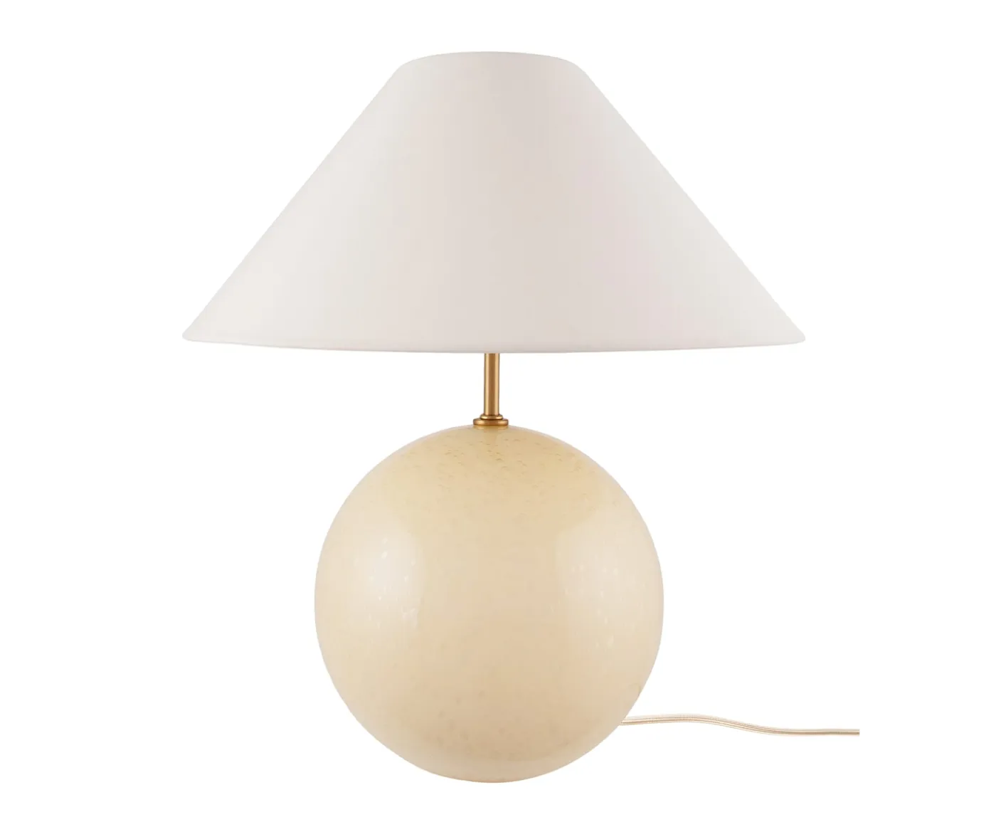 Globen Lighting Iris Bordslampa Creme 45cm
