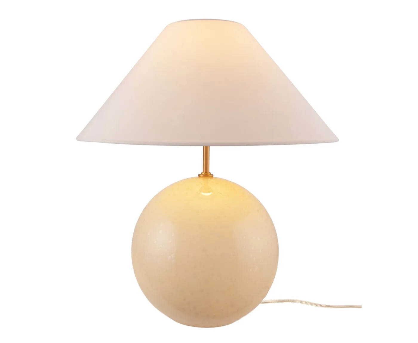 Globen Lighting Iris Bordslampa Creme 45cm