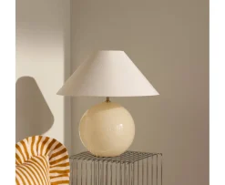 Globen Lighting Iris Bordslampa Creme 45cm