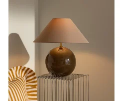 Globen Lighting Iris Bordslampa Mocha 45cm
