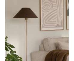 Globen Lighting Iris Golvlampfot Brushed Brass